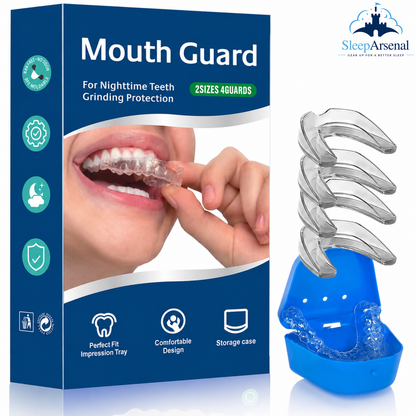 Mouth Guard for Sleep 4 PCs