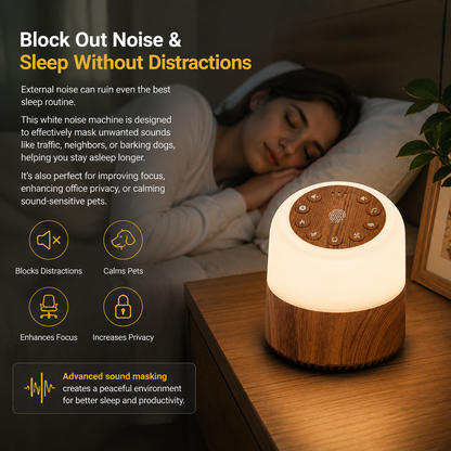 MRSCOZ White Noise Machine